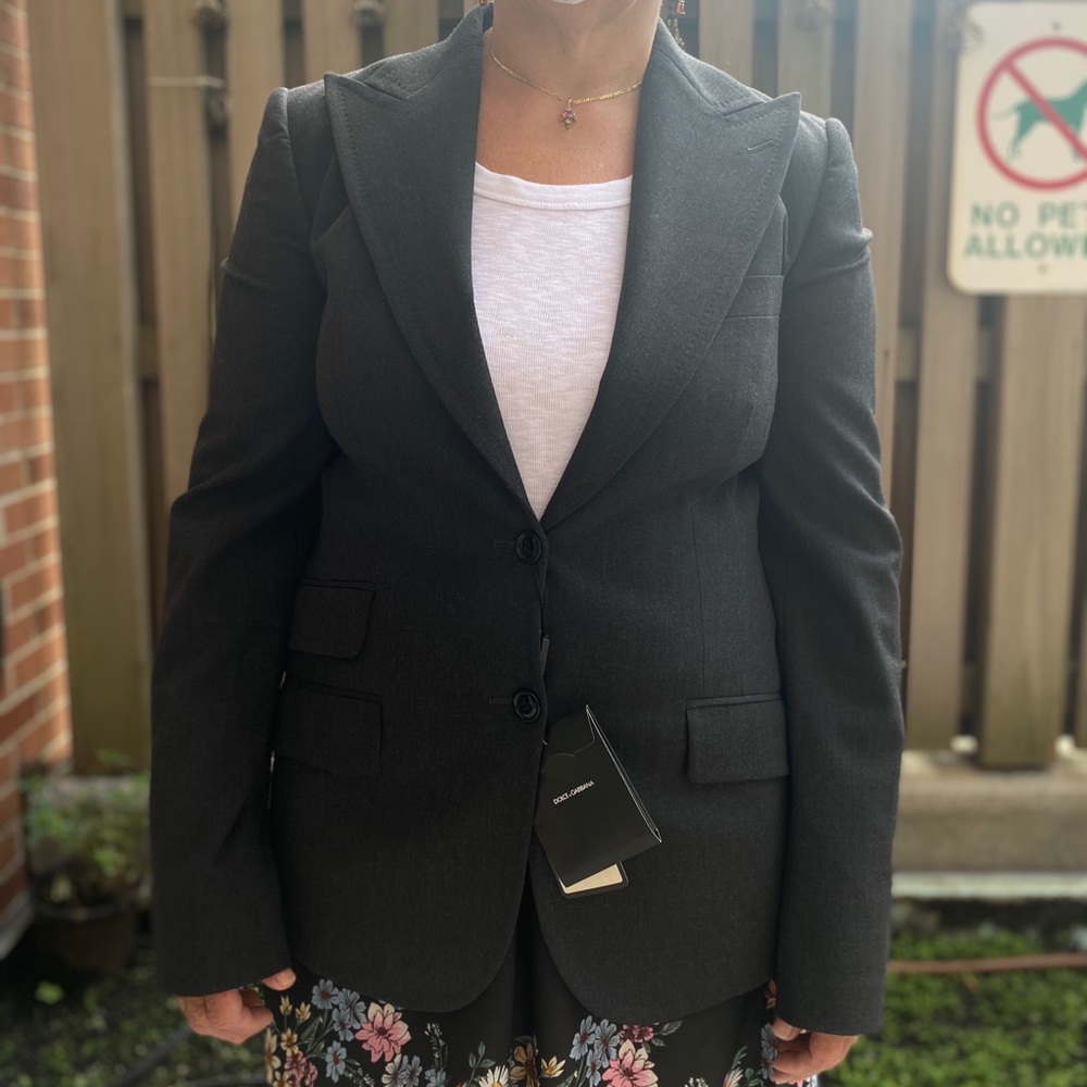 Dolce & Gabbana black blazer